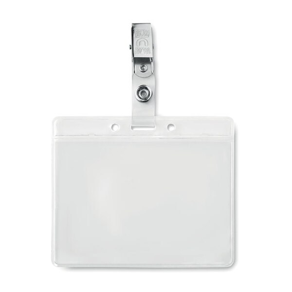 CLIPBADGE PVC badge holder - GiftRetail MO9642
