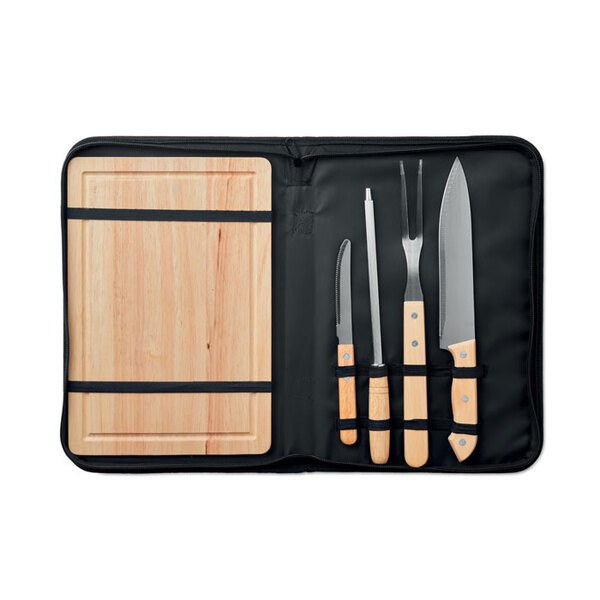 GRILLE 4 accessoires de barbecue - GiftRetail MO9686