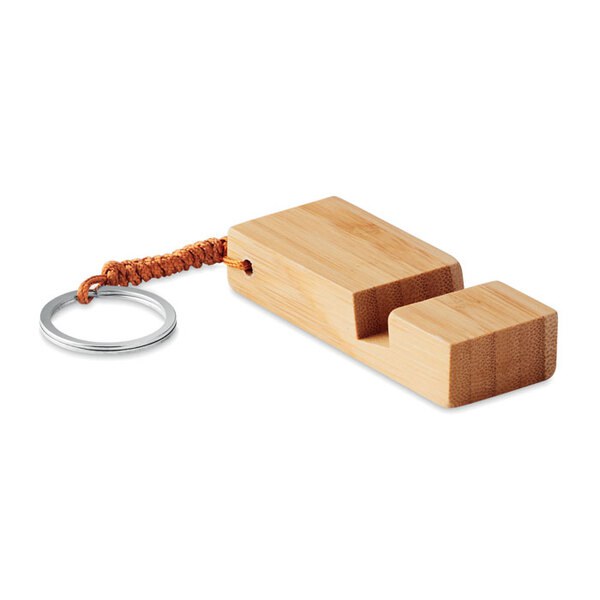 TRINEU Porte-clés support smartphone - GiftRetail MO9743