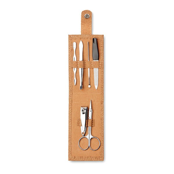 NAILKIT CORK Set de manucure en liège - GiftRetail MO9798