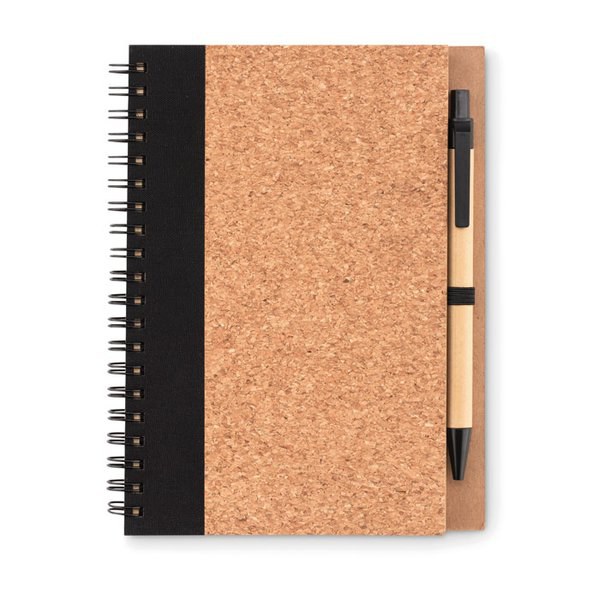 SONORA PLUSCORK Carnet en liège avec stylo - GiftRetail MO9859