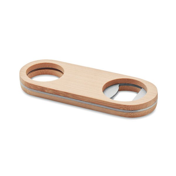 VALBAMPER Décapsuleur en bambou - GiftRetail MO9925