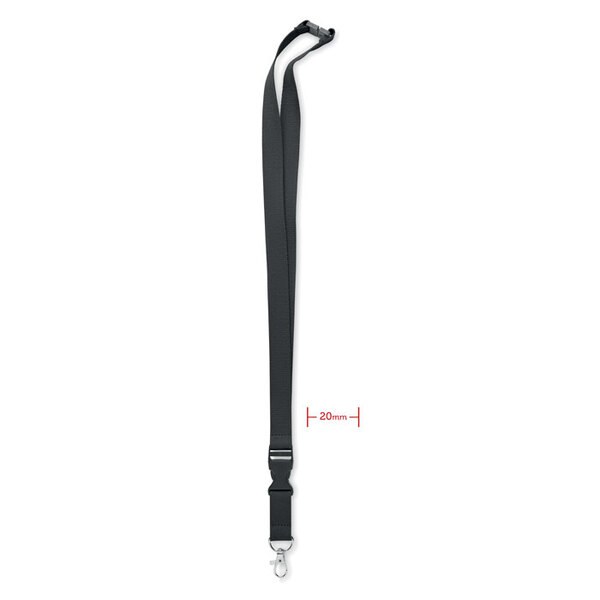 LANNYCOT Tour de cou coton 20mm - GiftRetail MO6708
