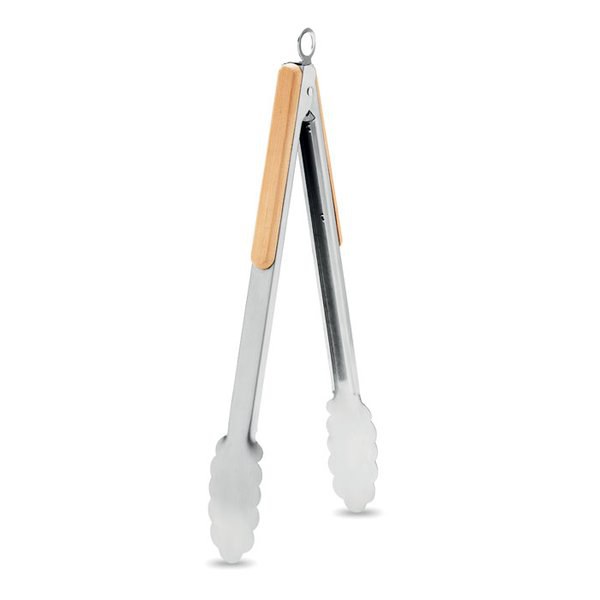 INIQ Pince BBQ en acier inoxydable - GiftRetail MO6728