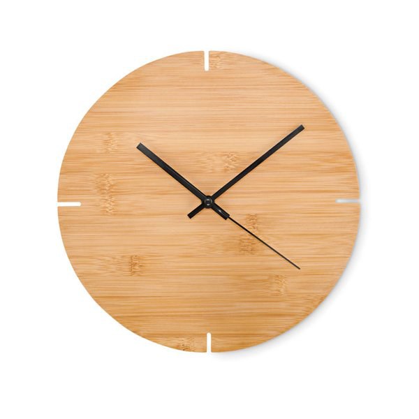 ESFERE Horloge murale en bambou - GiftRetail MO6792
