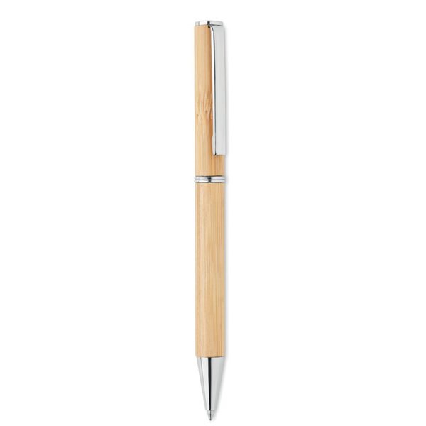 NAIRA Stylo bille twist en bambou - GiftRetail MO6821