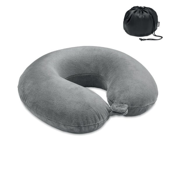 DREAMS Oreiller de voyage n RPET 210D - GiftRetail MO6842