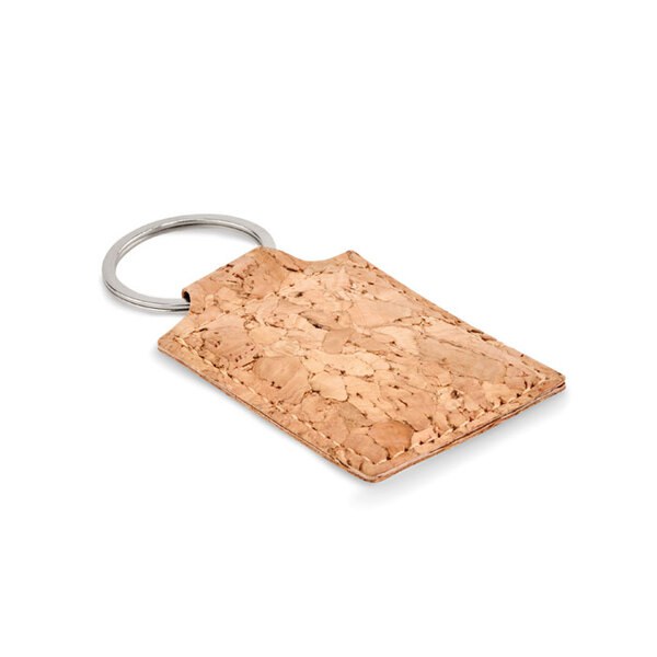 CONCON Porte-clés rectangulaire liège - GiftRetail MO6878