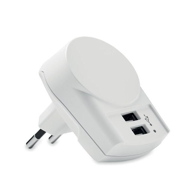 Skross MO6882 - EURO USB CHARGER 2XA Chargeur Euro USB Skross (2xA)