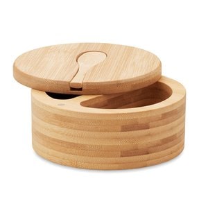 S&P Boîte à sel et poivre bambou - GiftRetail MO6951