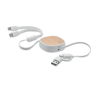 TOGOBAM Câble de charge USB rétractable - GiftRetail MO2146