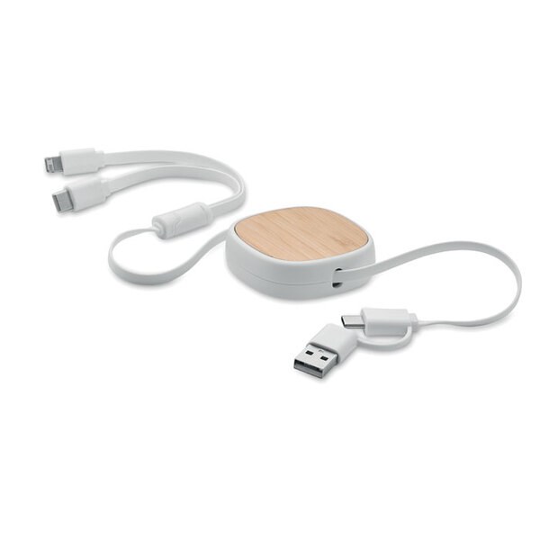 TOGOBAM Câble de charge USB rétractable - GiftRetail MO2146