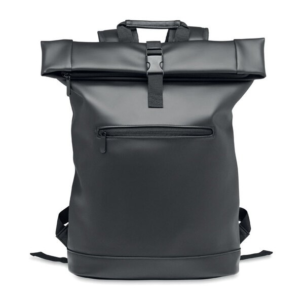 BAI ROLL Laptop PU Rolltop backpack - GiftRetail MO2230