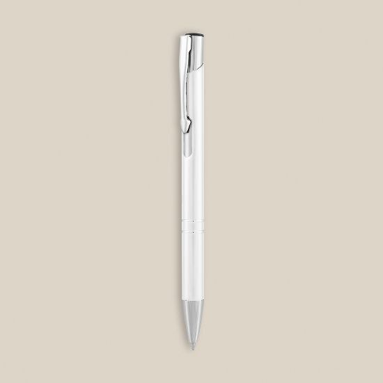 Goya 29077RE - Stylo en aluminium recyclé, anneaux métalliques STRIPE