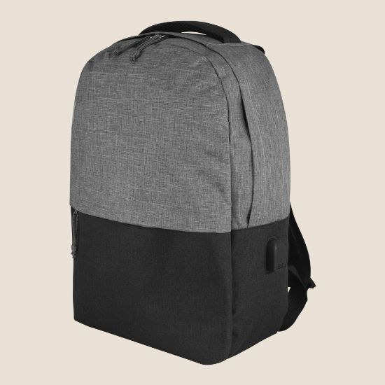 Goya 39056 - Polyester Backpack with Laptop Padding & USB CAMPUS