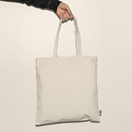 Goya 50041 - Cotton Tote Bag with Long Handles NATURAL