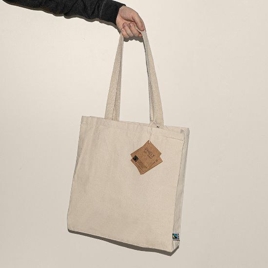 Fairtrade Cotton Bag with Long Handles PHELT