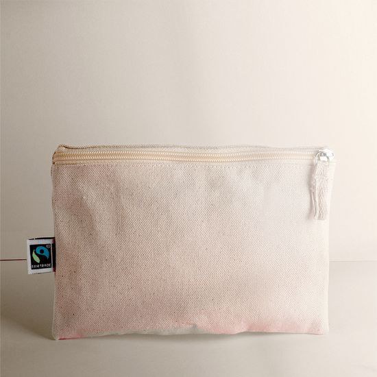 Trousse de toilette en coton Fairtrade, Espagne FAIRTRADE
