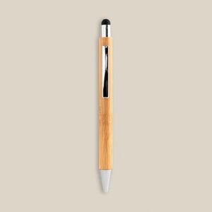 Goya 52068 - Stylo Écologique Bambou avec Stylet, Clip Métal GAZE