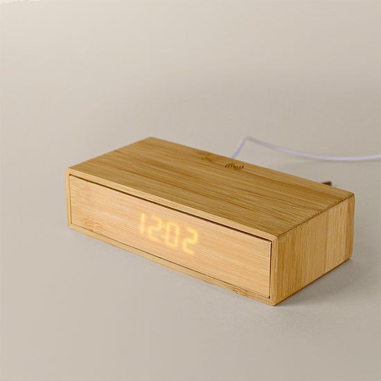 Goya 52520 - Réveil multifonction avec chargeur sans fil ANETO