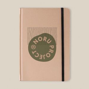 Goya 52575 - A5 Grass Paper Notebook with Elastic HILLIER