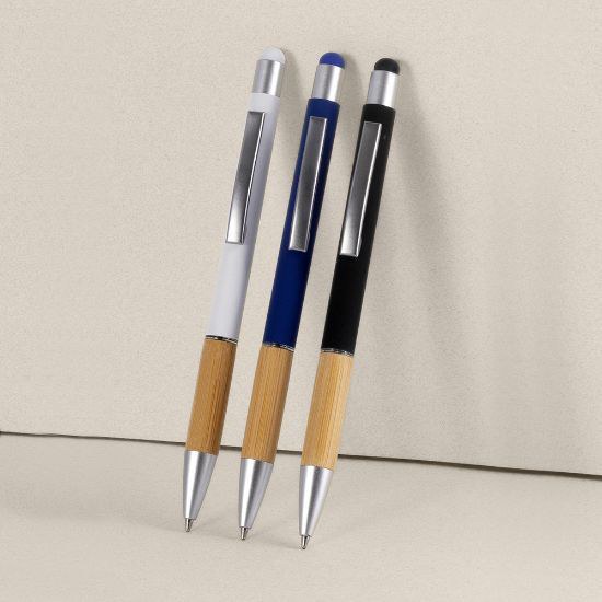 Goya 53564 - Stylo en aluminium recyclé et bambou ANDIKA