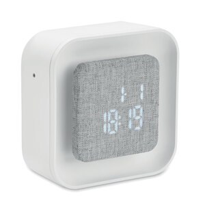LUCE Réveil en ABS/RPET recyclé - GiftRetail MO2299
