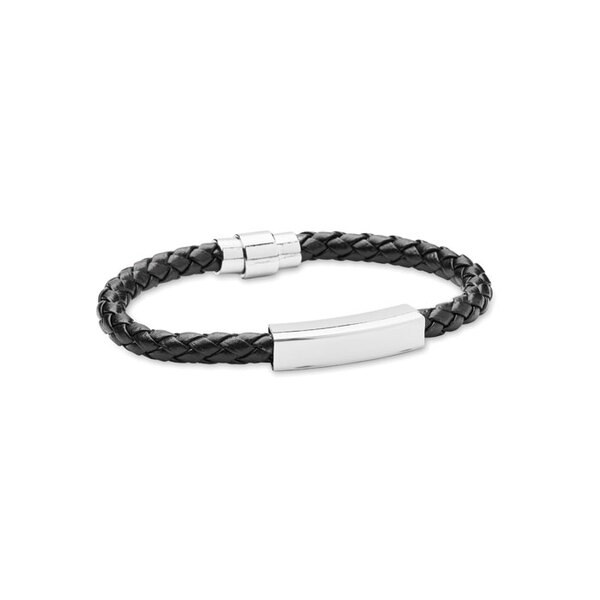 FAULETI Bracelet tressé en simili cuir - GiftRetail MO2377