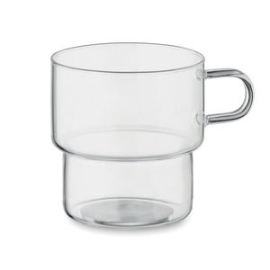 BOROMUG Tasse en verre 300 ml - GiftRetail MO2348