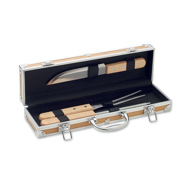 TOOLDERA Ustensiles BBQ en acier inox