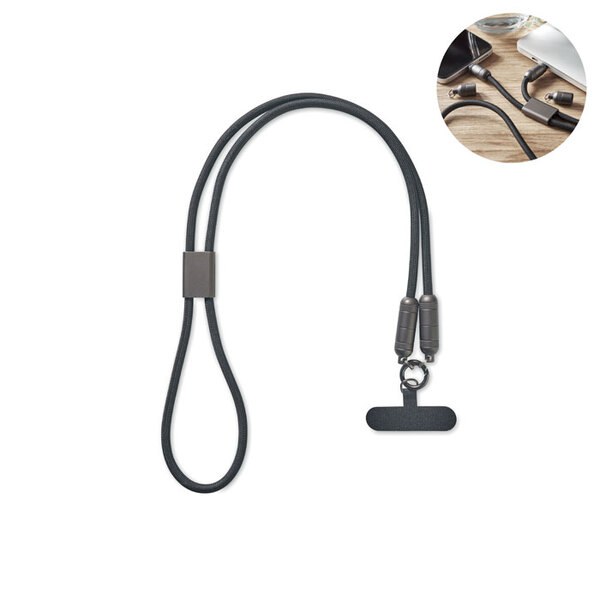 SHAKA Lanyard cable 60W - GiftRetail MO2585