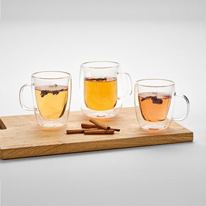 Mug Elbe 350 en verre borosilicate 300 ml - Aodaci AMG012