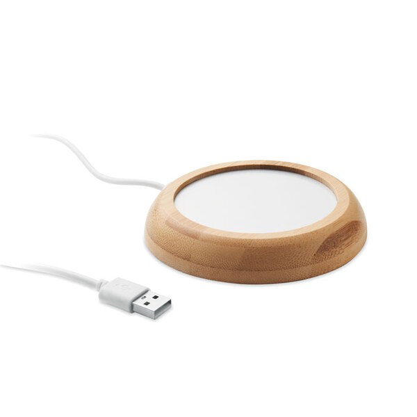 MUGLET Chauffe-tasse  en bambou - GiftRetail MO2592