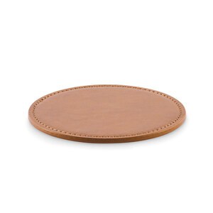 POSA Sous-verre rond en PU - GiftRetail MO2616