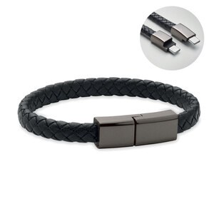 FAULETI CHARGE Câble bracelet tressé type C - GiftRetail MO2646