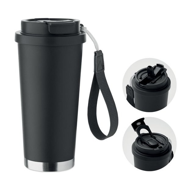 TOPAZ LARGE Gobelet double paroi 500ml - GiftRetail MO2662