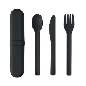 BITEFUL Set de couverts et étui en PLA - GiftRetail MO2743