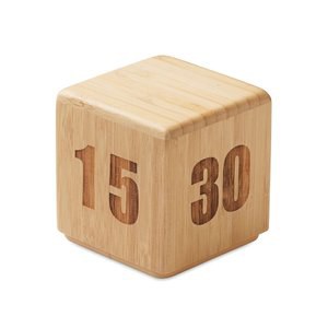 CURT Minuteur en bambou - GiftRetail MO2933