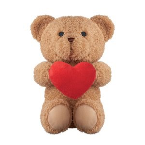 SNUGGLE Grand Ourson avec cœur 23cm - GiftRetail MO2949