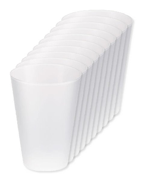 Pack de 100 GiftRetail MO6375 - FESTA LARGE Gobelet réutilisable 300ml