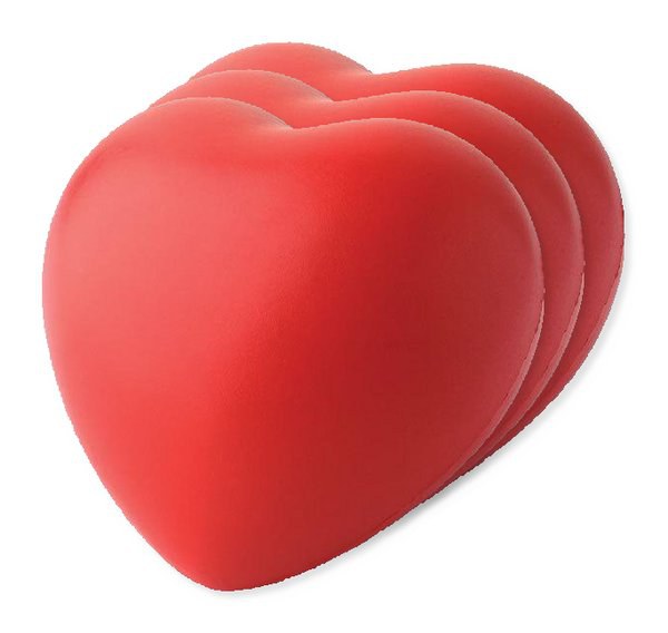Pack de 3 GiftRetail IT3459 - LOVY Coeur anti-stress