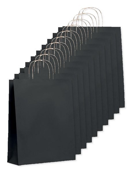 Pack de 10 GiftRetail MO6174 - PAPER TONE L Sac en papier grand format