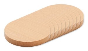 Pack de 10 GiftRetail MO9926 - DAKAI Décapsuleur en bambou