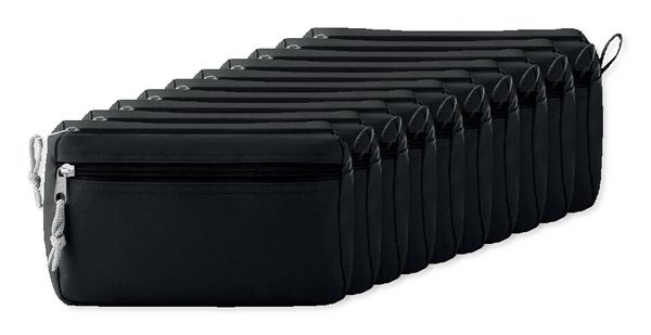 Pack de 100 GiftRetail MO9345 - NEW & SMART Trousse de toilette sans PVC