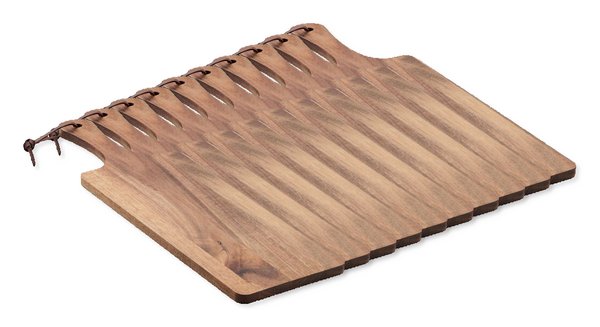 Pack de 10 GiftRetail MO6965 - CIBO Planche de service en acacia