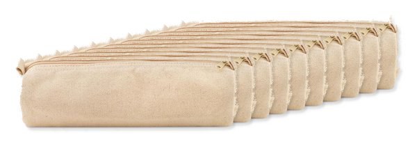 Pack de 100 GiftRetail MO9834 - NATU POUCH Trousse en coton
