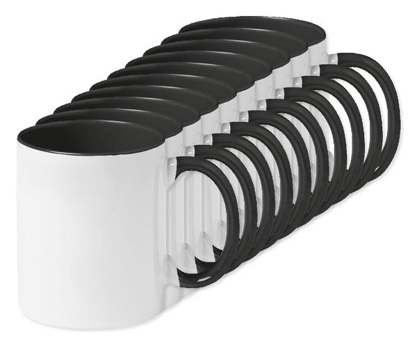 Pack de 10 GiftRetail MO8422 - SUBLIMCOLY Mug coloré
