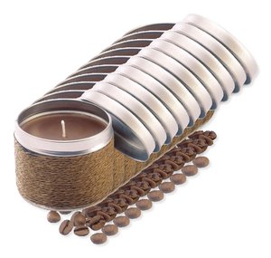 Pack de 10 GiftRetail IT2873 - DELICIOUS Bougie parfumée