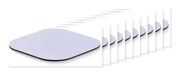 Pack de 100 GiftRetail MO6474 - LIENZO Sous-verre sublimation