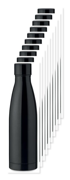 Pack de 10 GiftRetail MO9812 - BELO BOTTLE Bouteille double paroi 500ml
